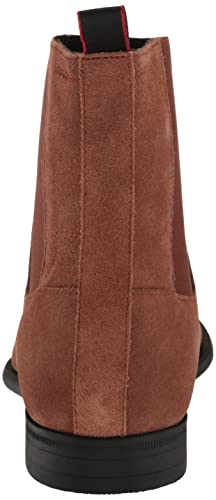 Image of HUGO mens Smooth Suede Pull on Chelsea Boot