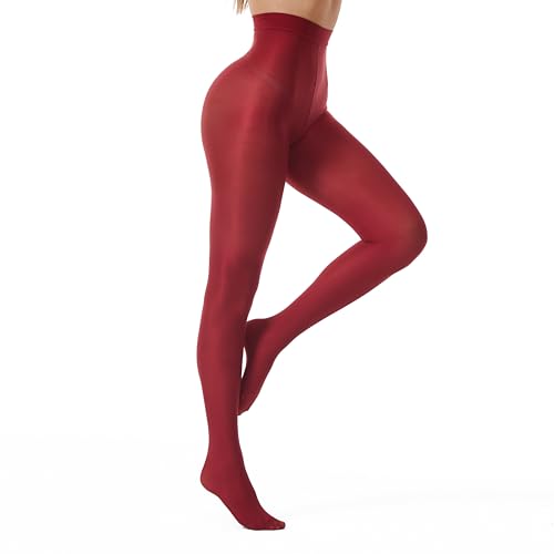 Image of Frola Shaping Tights for Women 70D Shimmery Pantyhose for Dance Ballet Glitter Socks