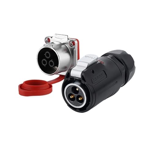 Conector multipolo LP24 de 3 pines para alimentación exterior estanca 2