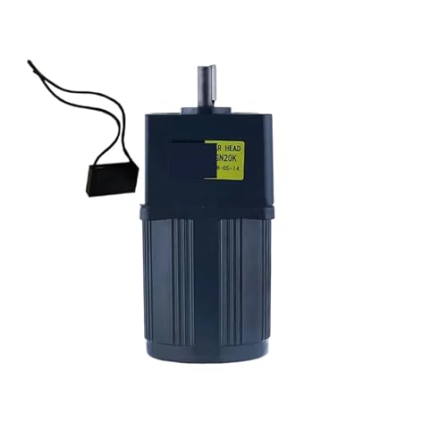 Moteur 5IK40GN-A 40W AC monophasé à vitesse fixe 8RPM avec arbre de 15mm à clavette
