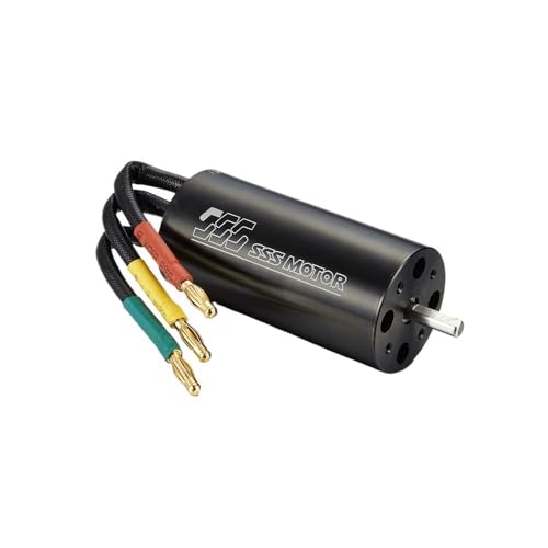 SSS 3674 ブラシレスインナーローター水冷モーター RCボート、車、飛行機用(3674KV3200)