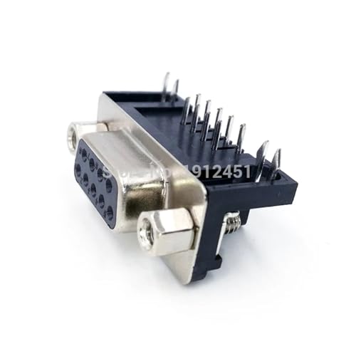 Conector en ángulo RS232 para terminales de datos en escritorios de oficina estrechos 6