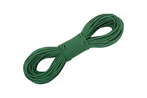 Image of 550 para Cord Parachute Survival Cord Rope Spec Type III 7 Strand Paracord Rope, Military Grade Nylon 4mm Diameter (Green, 30)