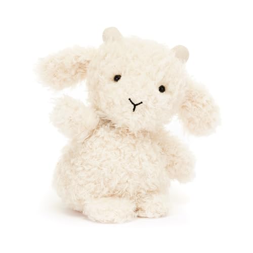 Image of Jellycat Little Goat Stuffed Animal, 7 inches | Farmyard Plush Toy | Classic Children's Gift