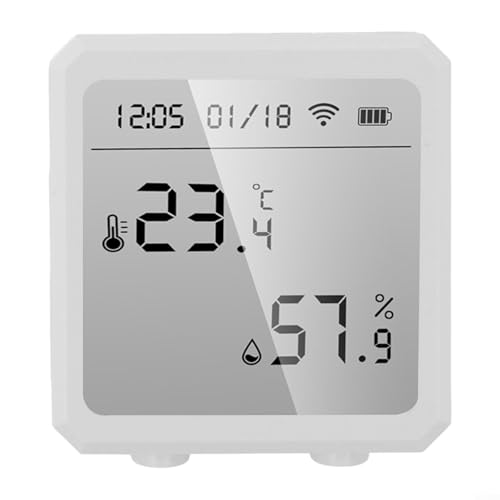 Thermostat WiFi pour une gestion complète de la température et de l'humidité dans les maisons (pour tuya)