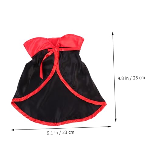 Disfraz de capa y sombrero de bruja para perros, talla M miniatura 2