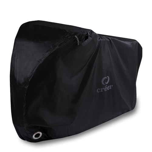 créer (クレエ) 自転車カバー 防水 厚手 破れにくい 雨避け UV加工 盗難防止 210D 24インチまで対応
