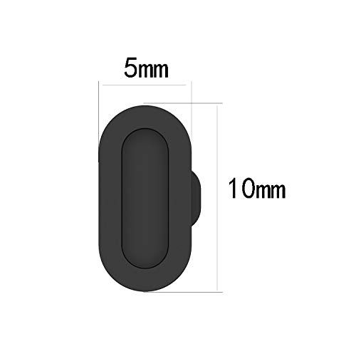 REYDA 10 Pack Dust Plugs Compatible for Garmin Fenix/Venu/Forerunner/Instinct/Vivoactive/Approach/Quatix/Tactix/Enduro/D2/Epix/Vivomove/Swim Series Watch - Image 3