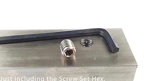 Persberg 304Pcs 12 Sizes Allen Head Socket Hex Grub Screw Assortment Kit, Including M3/M4/M5/M6 Internal Hex Drive Cup-Point Set Screws Door Handles, Faucet 304 Stainless Steel (149) (Metric) #TOP2