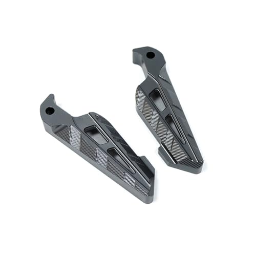 バイク ステップペダル XMAX用 400用 300用 250用 125用 XMAX300用 XMAX250用 オートバイ後部パッセンジャーフットレスト リアフットペグ ペダルアクセサリーパーツ(Titanium)