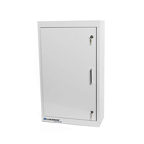 Lakeside Manufacturing LNC-2 Narcotic Cabinet, Beige, 8
