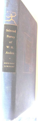 Selected Poetry of W.H. Auden, chosen for this ... B003TOGXHI Book Cover