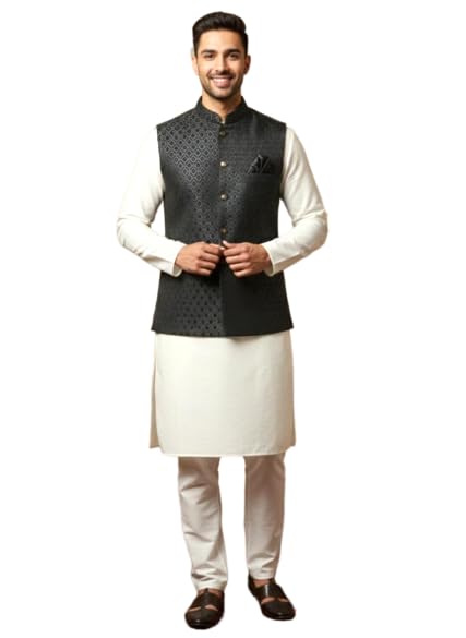 sanwara Mens Mens Ethnic Nehru Jacket-picture-47