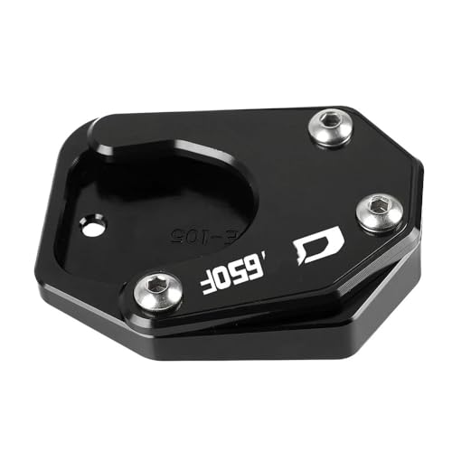 Plaque béquille latérale CB650F évite la chute de la moto sur sol meuble ou chaud