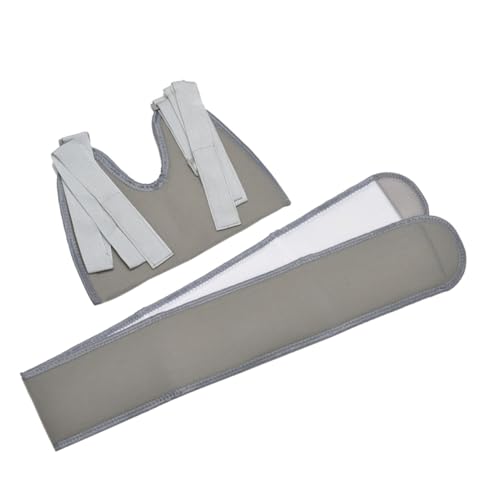 SHERCHPRY 1PC Adjustable Arm Sling for Shoulder Immobilization Breathable Brace for Elbow and Arm Reversible Design for Comfort