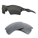 Fuse Replacement Lenses for Oakley Flak 2.0 XL 009188 – Polarized PRO, Anti-Reflective, UV Protection, Scratch Resistant, Glare Reduction, Interchangeable Custom Fit (Carbon Mirror)
