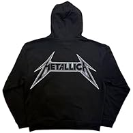 Rock Off officially Licensed Product High quality cotton unisex pullover hoodie featuring front and back print, drawstring hood and kangaroo style pouch pocket. Cotton Machine wash at 30 degrees, wash inside out Don't bleach, dry low, don't iron deco...