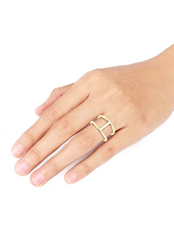 Elli Anello Donna Tendenza Minimalista In Argento Sterling 925 - 5
