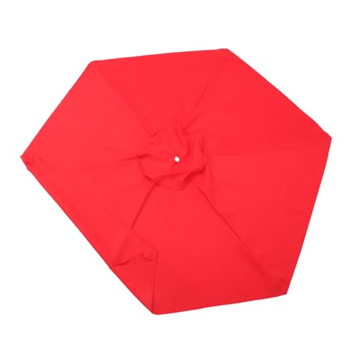 Auvent de remplacement pour parasol de terrasse anti-UV 6 bras