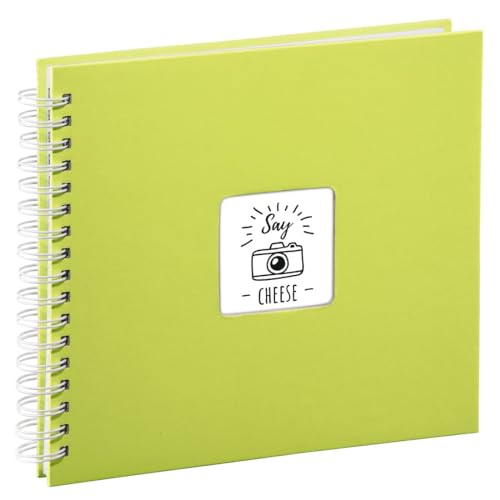 Hama Fine Art Spiral Bound Album, 28 x 24 cm, 50 White Pages | Kiwi