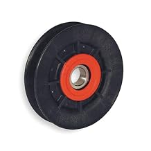 VA4002 PowerMax V-Belt Idler, A Section, Metal, 17 mm Bore, 4" OD