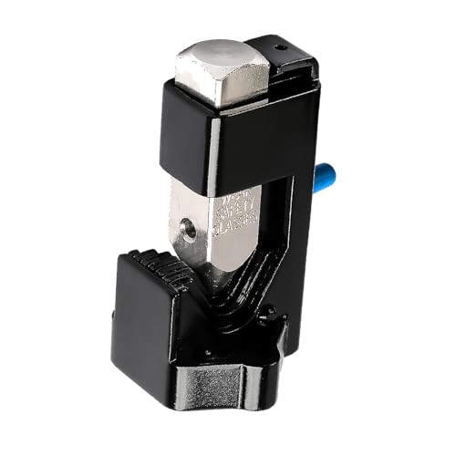 Herramienta crimpadora de mazo para cables de soldadura, tipo mazo de caída, sin soldadura, construcción de acero (10 x 6 cm)