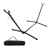 HOBBYZOO Hängesessel Gestell - 2,8m bis 200 kg, Höhenverstellbar (sechs Stufen), 280x109x104 cm, Klassisch und schlicht