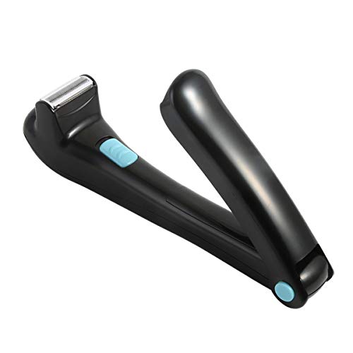 Men's Electric Back & Body Shaver,Large Razor with Adjustable Length Telescopic Handle for Men Back Hair Body Groomer Trimmer Removal. Adjustable Foam Handle - Image 3