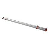 Die Schiene Streifen ist ein robuster Schiene mit verstärkter Boden und zwei schiebbare Träger.