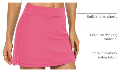 Image of LouKeith Tennis Skirts for Women Golf Athletic Activewear Skorts Mini Summer Workout Running Shorts with Pockets