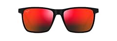 Black Matte/Hawaii Lava Polarized