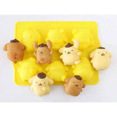 ポムポムプリン シリコンスポンジケーキ型3個セット sanrio シリコンスポンジケーキ型 焼き型 ポムポムプリン