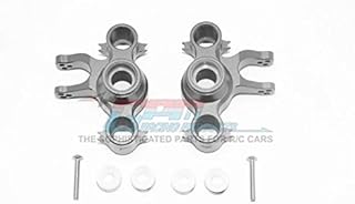 GPM For Traxxas E-Revo Brushless (56087-1) Upgrade Parts Aluminum Front Or Rear Knuckle Arms - 1Pr Set Gray Silver