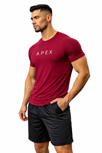 Image of 3Colours RGB Polyester Quick-Dry Sport T-Shirt, High-Performance-APEX