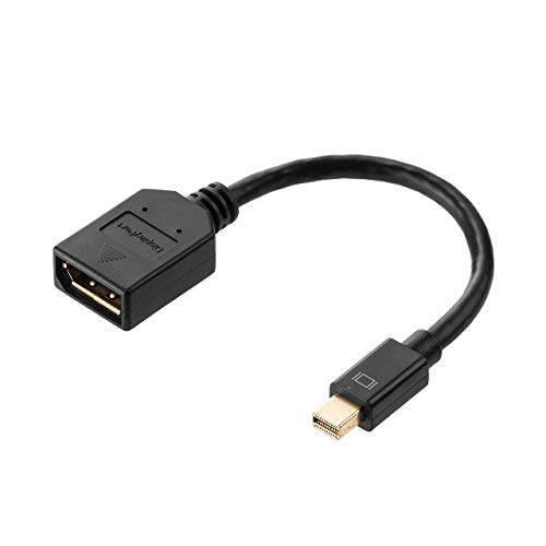 T_CNg Mini DisplayPort - DisplayPort ϊP[u 15cm 4K / 60Hz Ή Surface Pro6/Pro4/Pro3Ή Thunderboltϊ ver1.2 ubN 1 500-KC0
