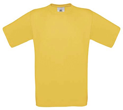 B&C Kids Exact 150 T-Shirt Kids T-Shirt - Gold - 152 cm/164 cm