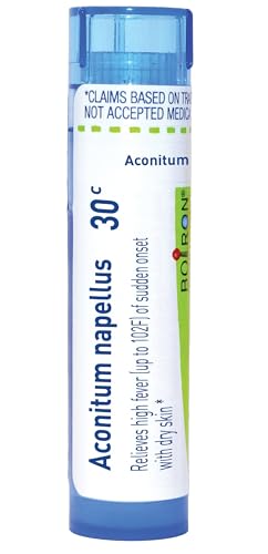 Boiron Aconitum Napellus 30C Homeopathic Medicine for Fever - 80 Pellets