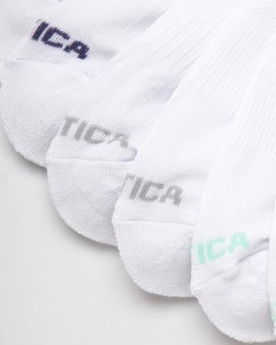Image of Nautica Women's Quarter Cut Moisture Control Athletic Socks with Cushioned Comfort (12 Pack)