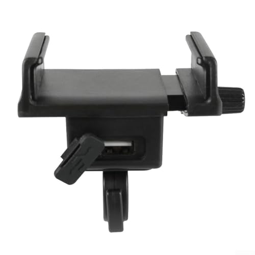 DystopiaWorld Soporte de carga de teléfono móvil para bicicleta eléctrica, cargador de coche de 48 V con material ABS