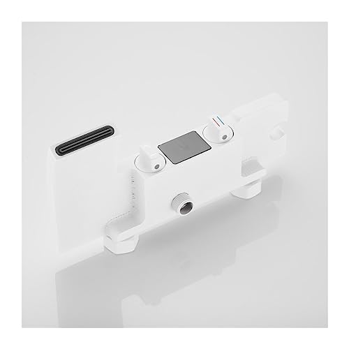 Ensemble de douche cascade encastré blanc pour une salle de bain moderne - 4
