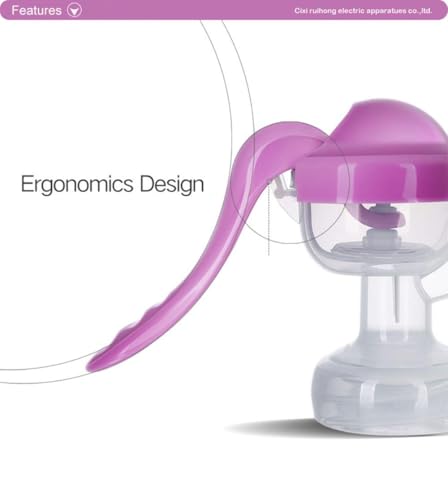 Extractora Manual de Leche con Succión Ajustable de Silicona miniatura 2