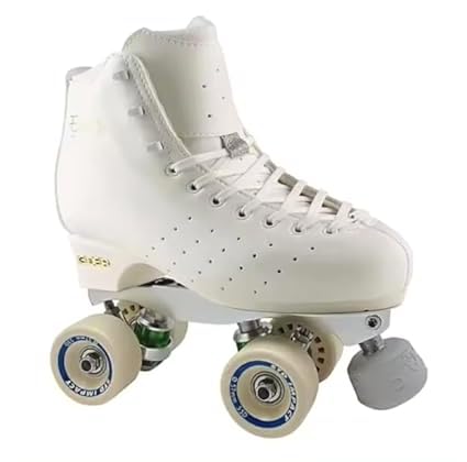 STD Skates & Wheels - Edea Esordio+Bases STD Elyo C - Figure Skating Wheels (White, 210/31,5)