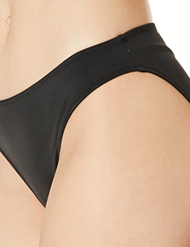 Amazon Essentials Women's Classic Bikini Swimsuit Bottom, Washed Black, 16 - Image 3