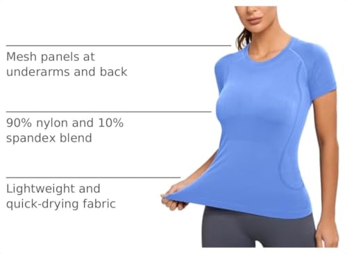 Image of MathCat Seamles Workout Shirts for Women