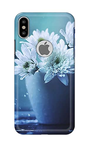 Image of Generic PRINTFIDAA Flowers in The Glass On The Table Printed Designer Hard Back Case Cover for Apple iPhone X Logo /iPhone 10 / iPhone Ten /iPhone Xs Logo -(SS) MVN1002