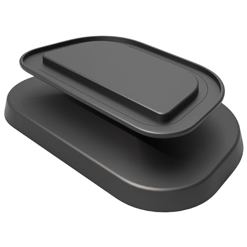 Ständer für Echo Show 8 3.Gen Verstellbare Halterung mit Kippfunktion und rutschfeste Tischständer 360-Grad-Schwenker verstellbare Magnethalterung kompatibel mit Show 8 & iPhone Models(Schwarz)