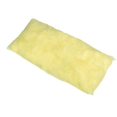 Absorbent Pillow, Absorbs 26.8 gal. Chemical, Hazmat, PK 20, Yellow