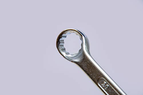 Image of AGRICO TATA RING SPANNER|Size- 6 X 7-20 X 22 | (Set of 8) | Rust Resistance | For Home and Professional Use