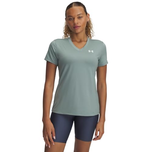Image of Under Armour Tech Short Sleeve V-Neck Solid