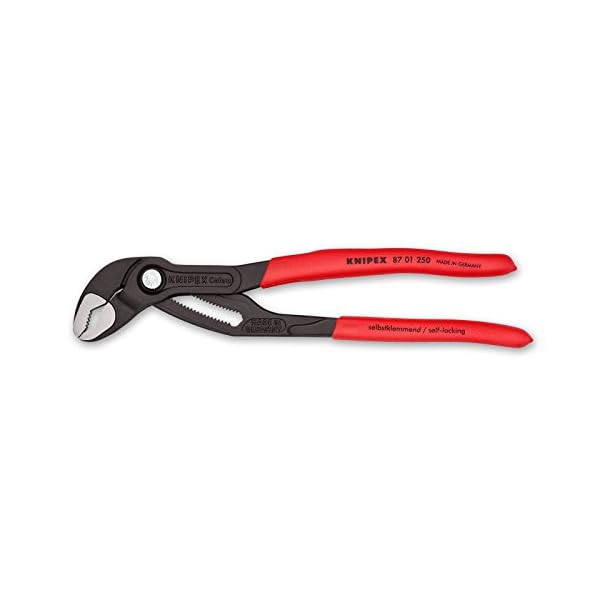KNIPEX Bestseller-Paket 00 20 09 V01 (SB-Karte/Blister), Mehrfarbig & 26 12 200 Flachrundzange mit Schneide… – Bild 6